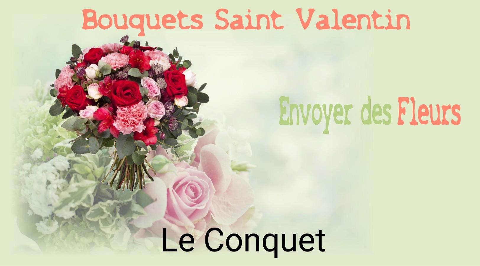 Roses de Saint-Valentin livrées à Le Conquet